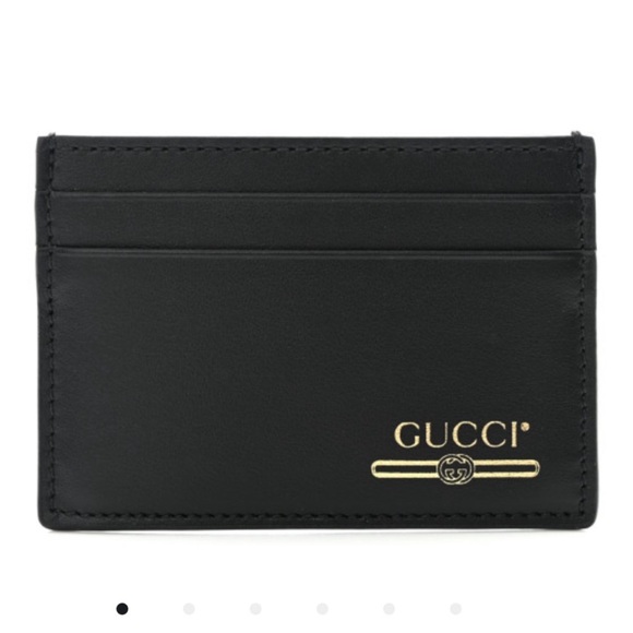 Gucci Black Card Holder - Picture 1 of 5